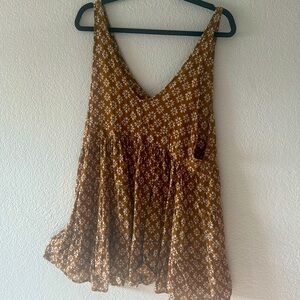 Acacia swimwear cover up/dress size small
